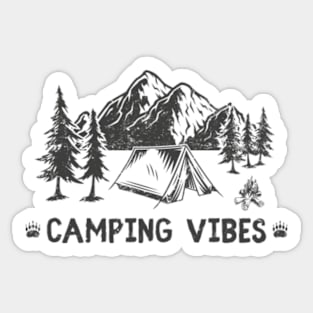 Camping Vibes - GraphicLoveShop Sticker